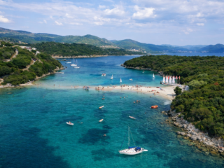 boats allegria,exclusive yacht vacationsBella Vraka,Sivota , turquoise beach, crystal clear water, turquoise water, inflatable boat,rib boat,boat trip,sea excursion, sandy beach,attractions,allegria,canvas by mitsis messonghi, messonghi,moraitika
