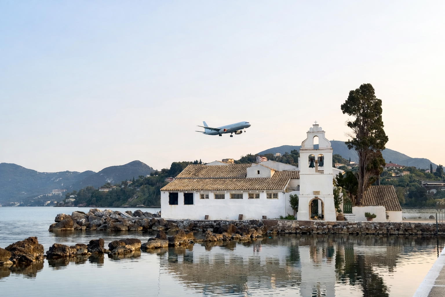 boats allegria,exclusive yacht vacations,Pontikonisi,Mouse Island,Corfu, airplane,,boat trip,selfdrive boat,excursion,romantic,island,church,attractions,allegria,canvas by mitsis messonghi, messonghi,moraitika, olivar suites
