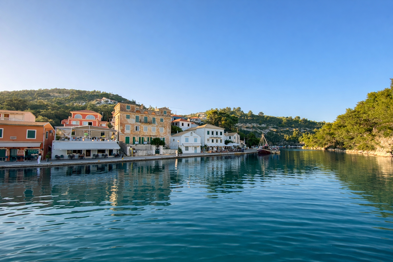 Gaios,Paxos, Ionian sea,turquoise waters, crystal clear water,inflatable boat,rib boat,boat trip, sea excursion,sea,Greek village,island vibes,sailing boats,harbor,attractions,allegria,canvas by mitsis messonghi, messonghi,moraitika