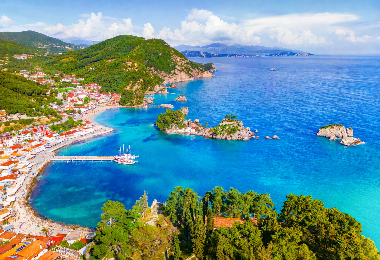 boats allegria,exclusive yacht vacations,Parga, seaside village, coastal village, colorful,clear water, turqoise water,boat trip, rib boat, inflatable, excursion,attractions,allegria,canvas by mitsis messonghi, messonghi,moraitika,olivar suites