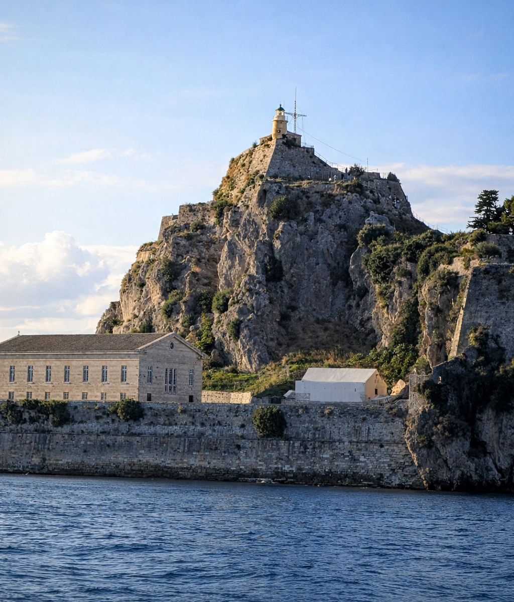 boats allegria,exclusive yacht vacations,Corfu Town, Old Fortness,selfdrive boat, boat trip, , excursion,attractions,allegria,canvas by mitsis messonghi, messonghi,moraitika, olivar suites