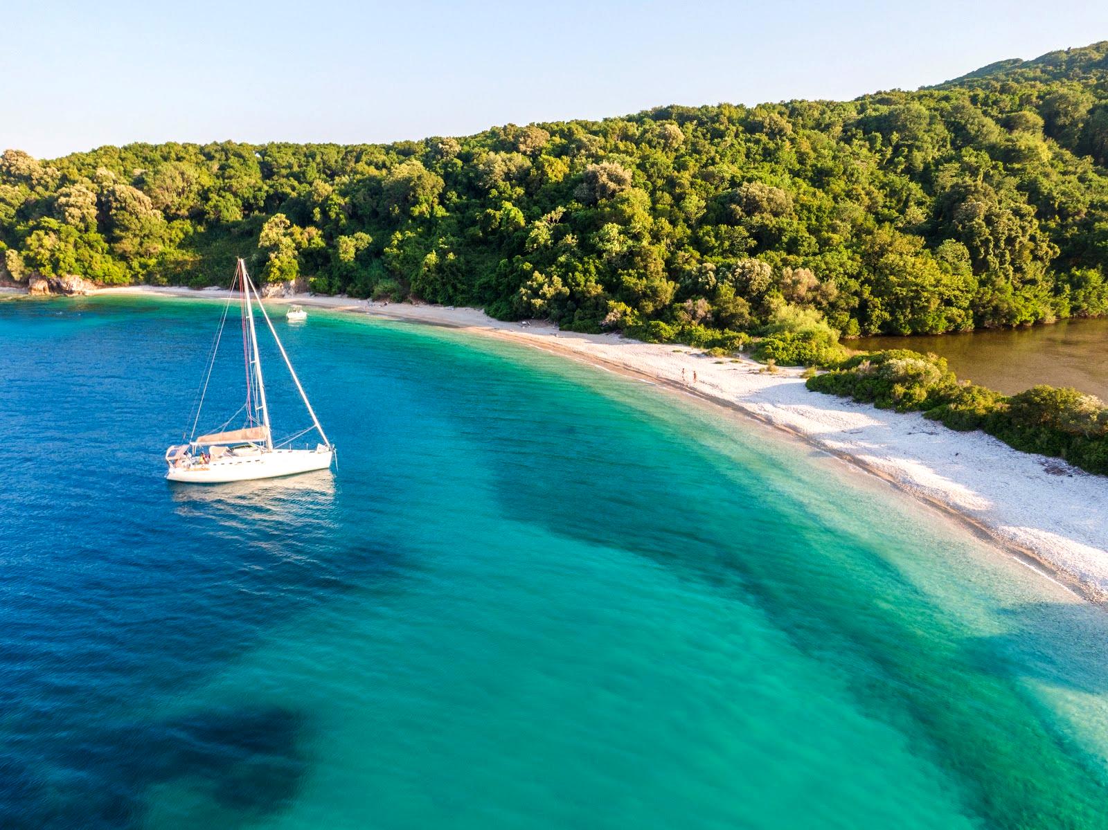 boats allegria,exclusive yacht vacations,Akoli Beach, Corfu, turquoise water, crystal clear sea,rocky coast, boat trip,rib boat, inflatable boat,excursion,attractions,allegria,canvas by mitsis messonghi, messonghi,moraitika