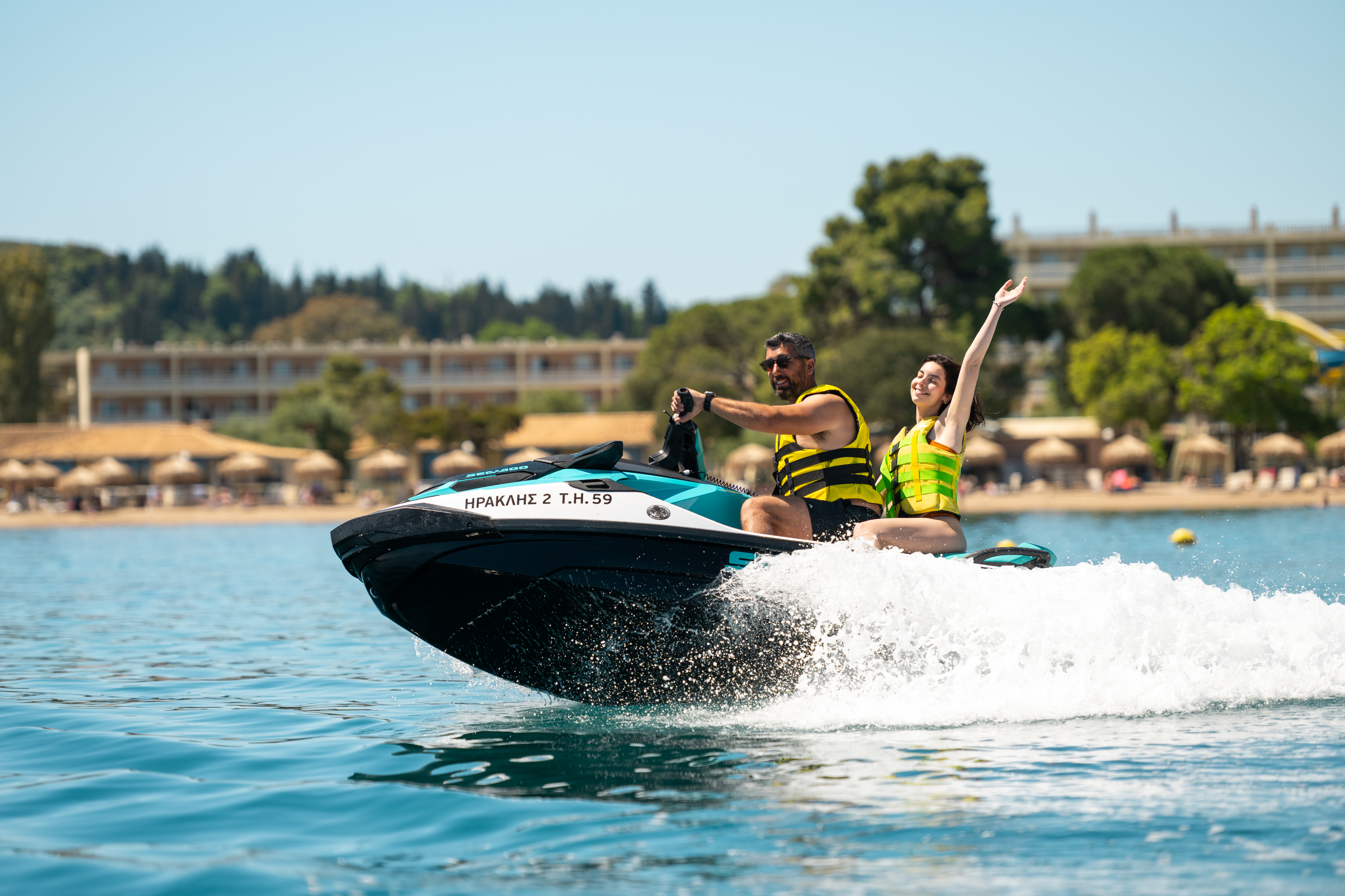Activities Jet ski Jetski Messonghi Mitsis Messonghi Olivar suits Seadoo